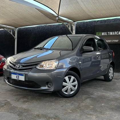 TOYOTA ETIOS 1.5 PLATINUM 16V FLEX 4P MANUAL